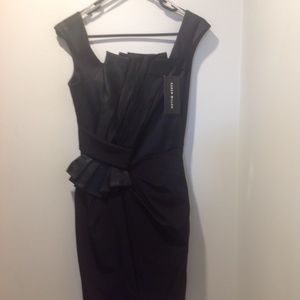 Karen Millen Cocktail Black Evening Dress